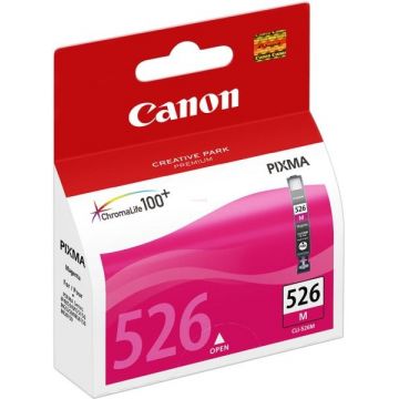 Cartus cerneala Canon CLI-526M, acoperire 480 pagini (Magenta)