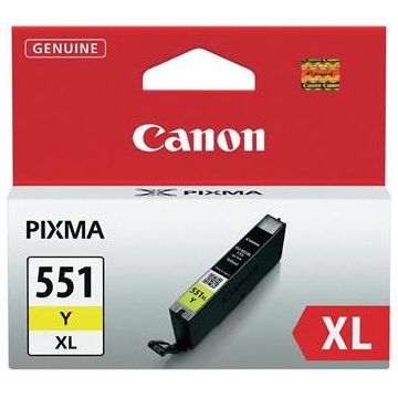 Cartus cerneala Canon CLI-551Y (Galben XL)