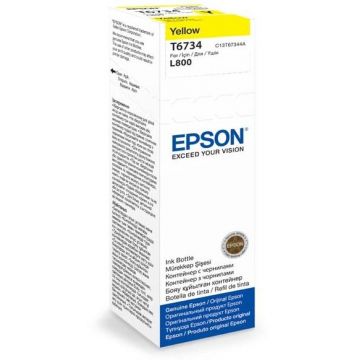 Cartus cerneala Epson T6734, 70 ml (Galben)