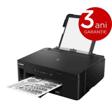 Imprimanta Canon Pixma GM2040 Inkjet, Monocrom, A4, CISS, Retea, Wi-Fi, Duplex (Negru)