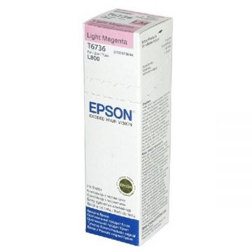 Epson Cartus cerneala Epson T67364, light magenta, capacitate 70ml, pentru Epson L800