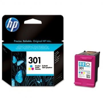 HP Cartus de cerneala original HP 301 Tri-color