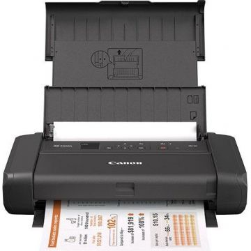 Imprimanta inkjet color portabila Pixma TR150 USB Wi-Fi A4 Black