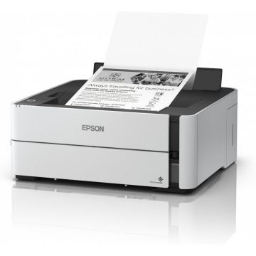 Imprimanta Inkjet Monocrom M1170 Format A4 Duplex Retea Wireless Alb
