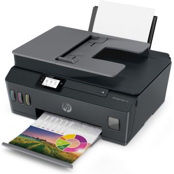 Multifunctionala HP Smart Tank 530, InkJet CISS, Color, Format A4, Wi-Fi