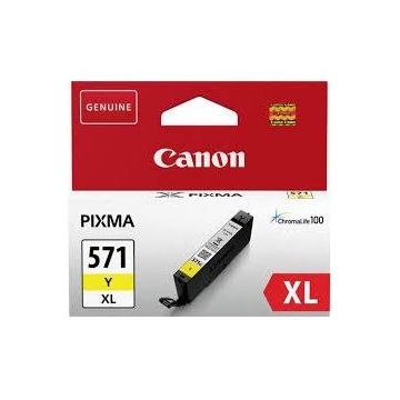 Canon CANON CLI-571XLY YELLOW INKJET CARTRIDGE