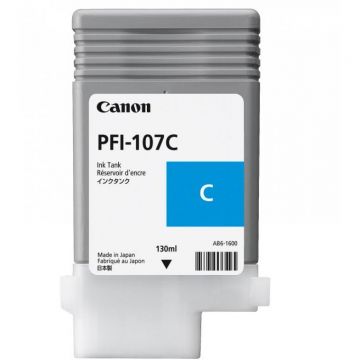 Canon Cartus cerneala Canon PFI-107C, cyan, capacitate 130ml