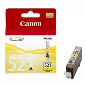 Canon Cerneala Canon CLI521Y galbena | iP3600/iP4600/MP540/MP620/MP630/MP980