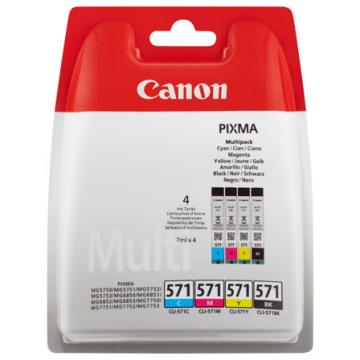 Canon Ink Canon CLI-571 C/M/Y/BK BLISTER with security