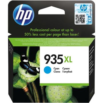 HP Cartus cerneala Original HP C2P24AE Cyan 935XL, compatibil OfficeJet Pro 6830, 825pag C2P24AE