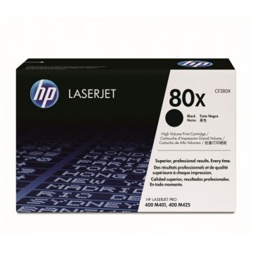 HP Toner capacitate mare HP LaserJet CF280X, negru