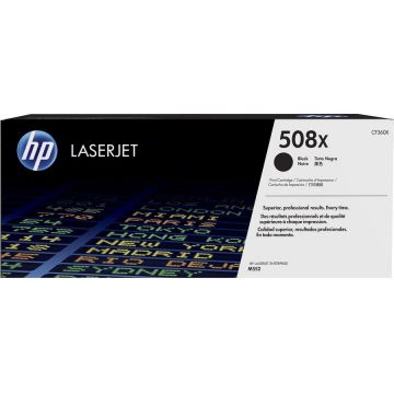 HP Toner HP 508X negru | 12500 pag | LaserJet M552dn, M553dn,n,x, M577c,dn,f