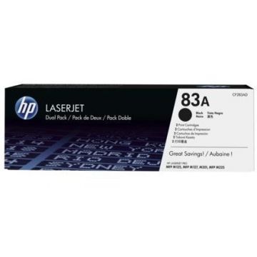 HP Toner Hp 83a Black Dual Pack