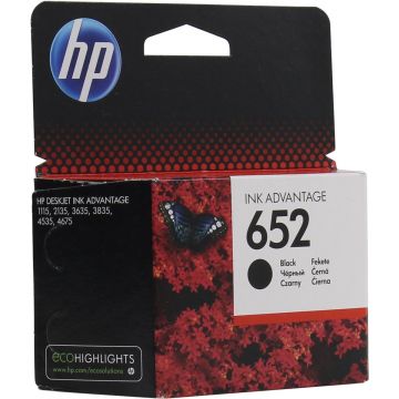 HP Toner HP Ink Advantage 652 negru (F6V25AE)
