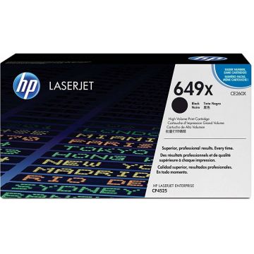 HP Toner Original pentru HP CE260X Black, pentru CP4525, 17K, CE260X