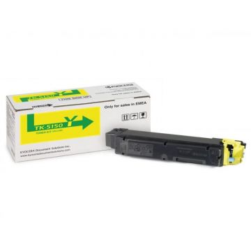 Kyocera Toner Kyocera TK-5150Y | 10000 pages A4 | Yellow | ECOSYS P6035cdn