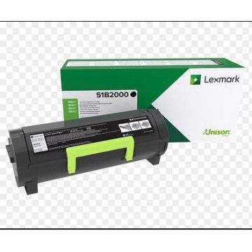 LEXMARK Cartus toner Lexmark 51B2000 ,black, 2.5 k