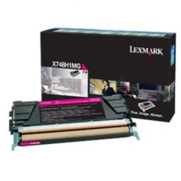 LEXMARK Cartus toner Lexmark X748H3MG, magenta, 10 k