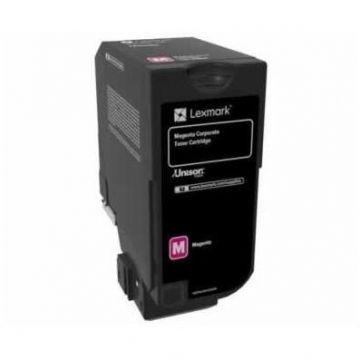 LEXMARK LEXMARK 74C20ME TONER CARTRIDGE MAGENTA