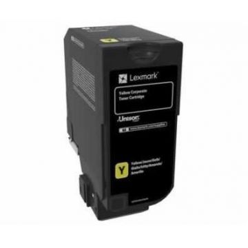 LEXMARK LEXMARK 74C20YE TONER CARTRIDGE YELLOW