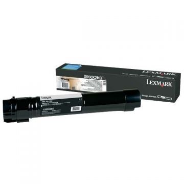 LEXMARK Lexmark Toner X950X2KG Black