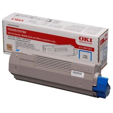 Oki Toner C5650/5750, 2K, albastru