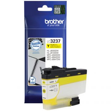 brother Brother Cartus LC3237Y Yellow