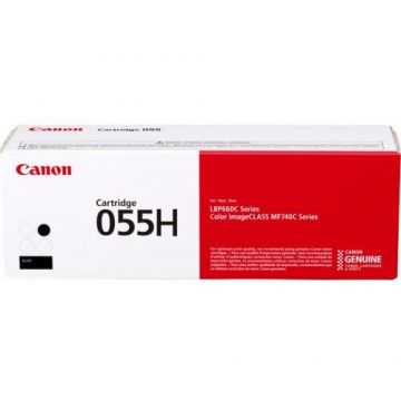 Canon CARTUS TONER BLACK CRG055HBK 7.6K ORIGINAL CANON MF746CX