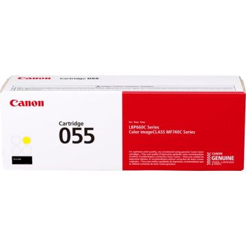 Canon CARTUS TONER YELLOW CRG055Y 2.1K ORIGINAL CANON MF746CX