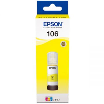 Epson CARTUS YELLOW 106 C13T00R440 65 ML ORIGINAL EPSON L7160 CISS