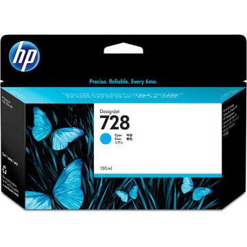 HP CARTUS CYAN NR.728 F9J67A 130ML ORIGINAL HP DESIGNJET T730