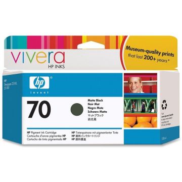 HP CARTUS MATTE BLACK VIVERA NR.70 C9448A 130ML ORIGINAL HP DESIGNJET Z2100