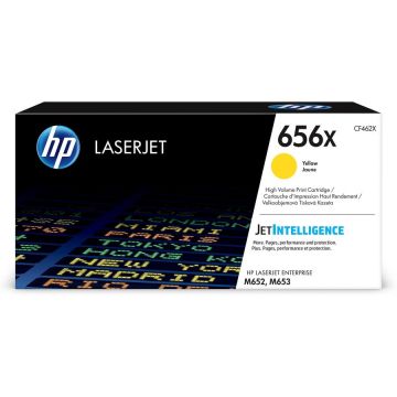 HP CARTUS TONER YELLOW NR.656X CF462X 22K ORIGINAL HP LASERJET ENTERPRISE M652N