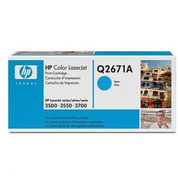 HP Toner cyan HP Color LaserJet Q2671A