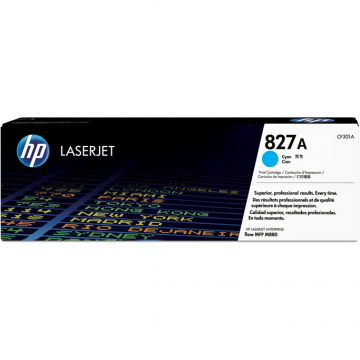 HP Toner HP 827A turcoaz