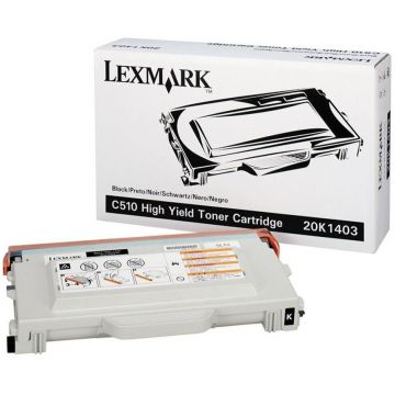 LEXMARK CARTUS TONER BLACK 20K1403 10K ORIGINAL LEXMARK OPTRA C510