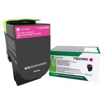 LEXMARK Cartus Toner Lexmark 71B20M0 Magenta Return