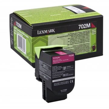 LEXMARK CARTUS TONER MAGENTA RETURN NR.702M 70C20M0 1K ORIGINAL LEXMARK CS310N