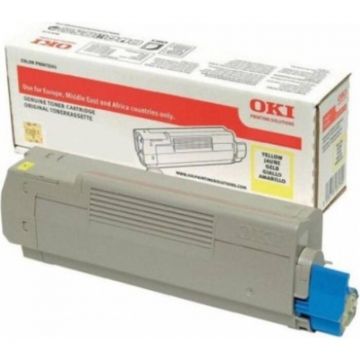 Oki CARTUS TONER YELLOW 46507505 6K ORIGINAL OKI C612