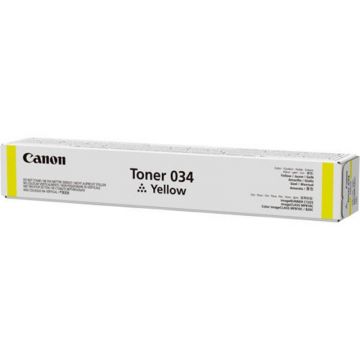 Canon CANON 034Y YELLOW TONER CARTRIDGE