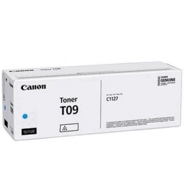 Canon Toner Canon CRG-T09, 5.9k pagini, pentru i-sensys, C1127I/IF/P, Cyan