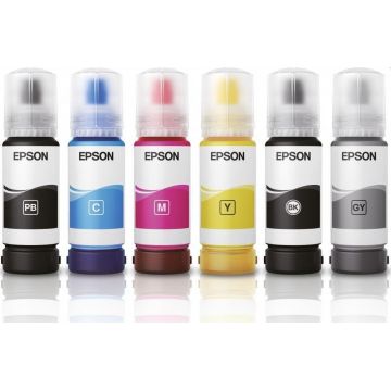 Cerneala originala Epson 115, EcoTank, flacon 70 ml Cyan