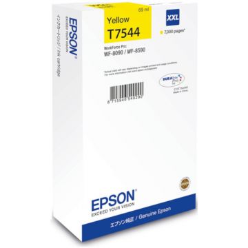 Epson Cartus Epson T754440 Yellow, Singlepack, 1 x 69.0 ml , XXL