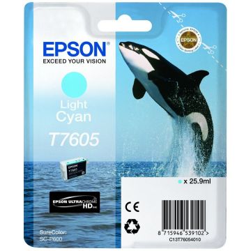 Epson CARTUS LIGHT CYAN C13T76054010 25,9 ML ORIGINAL EPSON SURECOLOR SC-P600