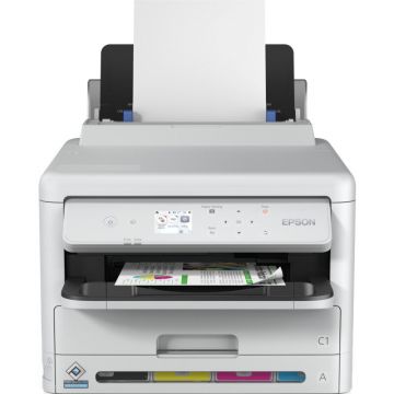 Epson Imprimanta Epson WorkForce Pro WF-C5390DW, InkJet, Color, Format A4, Duplex, Retea, Wi-Fi