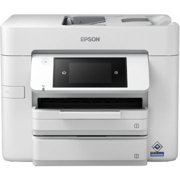 Epson Imprimanta Multifunctionala Epson WorkForce Pro WF-C4810DTWF, InkJet, Color, Format A4, Duplex, Wi-Fi, Alb