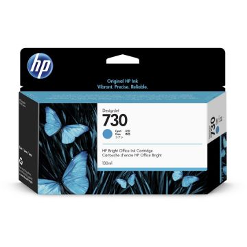 HP CARTUS CYAN NR.730 P2V62A 130ML ORIGINAL HP DESIGNJET T1700