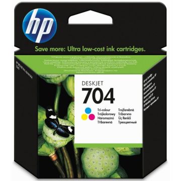 HP Cerneala HP 704 tricolor