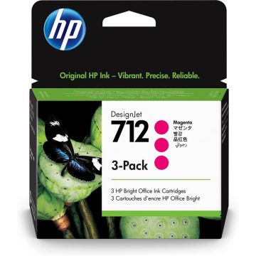 HP HP Cartus 712 Magenta Tri-Pack