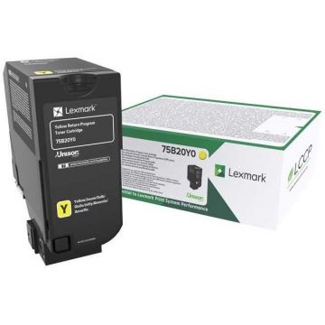 LEXMARK LEXMARK 75B20Y0 YELLOW TONER